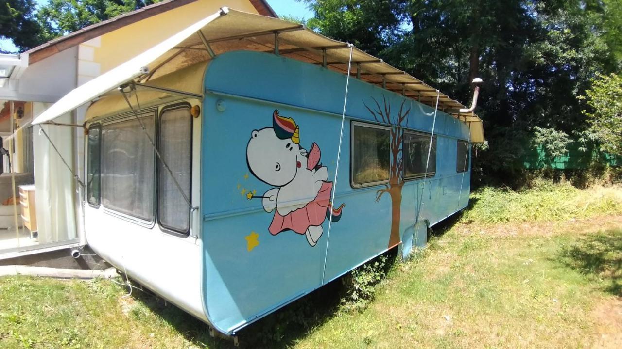 Erlebe Unseren Verein Im Geraeumigen Wohnwagen! Feldkirchen bei Graz Exterior foto